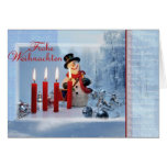 Weihnachten Grußkarte