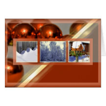 Weihnachten Grußkarte
