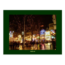 Weihnachten in Holland-Postkarte