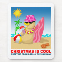 Weihnachten ist cool und kühl grüßt vom sandma mauspad