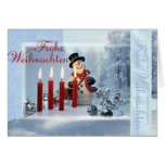 Weihnachten Karte