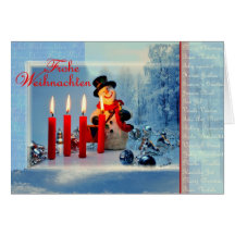 Weihnachten Karte