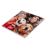 Weihnachten - Labrador-Verbündeter - goldene Wrigl Keramikkacheln