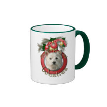 Weihnachten - Plattform die Hallen - Westies Kaffee Tassen