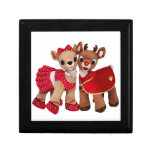 Weihnachtenraindeers Geschenkbox