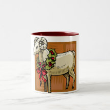 Weihnachts-RAM Tee Tassen