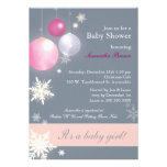 WeihnachtsBaby-Babyparty-Einladungen
