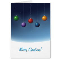 Weihnachtsballkarte
