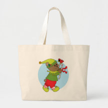 Weihnachtsbär Tasche