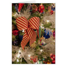Weihnachtsbaum-Dekorationen Karten