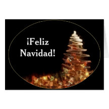 Weihnachtsbaum - ¡ Feliz Navidad! Grußkarte