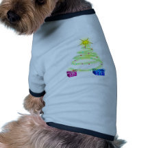Weihnachtsbaum Hunde T Shirts