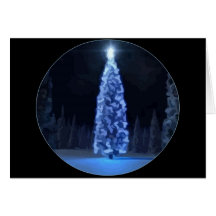Weihnachtsbaum Karte