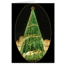 Weihnachtsbaum Karte