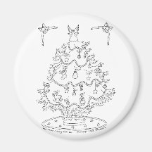 Weihnachtsbaum Magnete