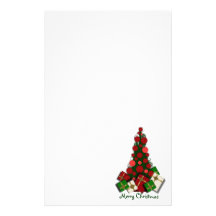 Weihnachtsbaum stationär büropapier