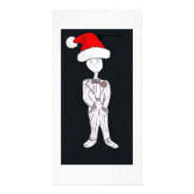 Weihnachtsbräutigam Photokartenvorlage