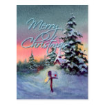 WEIHNACHTSbriefkasten durch SHARON SHARPE Postkarten