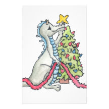 Weihnachtsdrache Büropapier