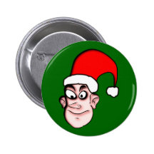 Weihnachtself christmas elf buttons