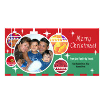 Weihnachtsfoto-Karte Fotogrußkarten
