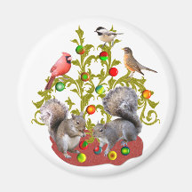 Weihnachtsfreunde Magnete