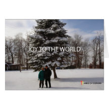 Weihnachtsfront Karte