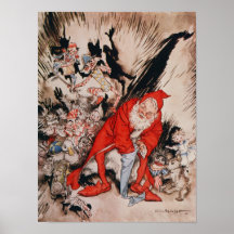 Weihnachtsillustrationen Plakatdrucke