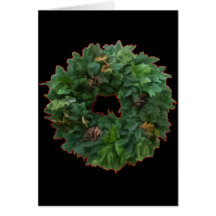 WeihnachtsKranz Grußkarten