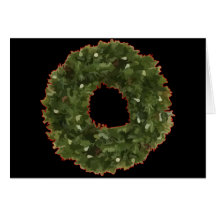 WeihnachtsKranz Karten