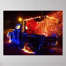 Weihnachtsland-Kleintransporter-Weihnachtsplakat