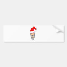 Weihnachtsmann Auto Sticker