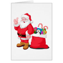 Weihnachtsmann Karten