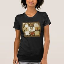 Weihnachtsmosaik Tshirts