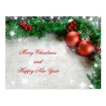 Weihnachtspostkarte