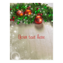 Weihnachtspostkarte