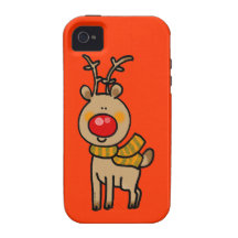 Weihnachtsren iPhone 4/4S Case
