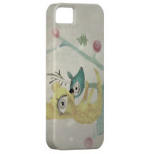 Weihnachtsrotwild-Bär iPhone 5 Etui