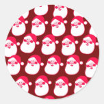 Weihnachtssankt-Tapete Sticker