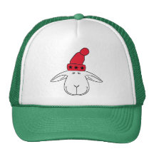 Weihnachtsschaf Josef Baseballmütze