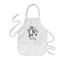 WeihnachtsSkatenPenguins Schürzen
