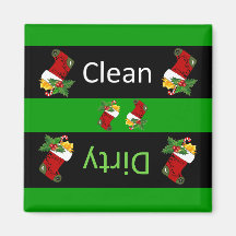 Weihnachtsspülmaschinenmagnet Kühlschrankmagnete