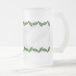 Weihnachtsstechpalmen-mattierter Becher Kaffeetassen