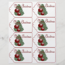 WEIHNACHTSverzierung Bedruckte Flyer