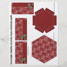 Weihnachtsverzierung Flyerbedruckung