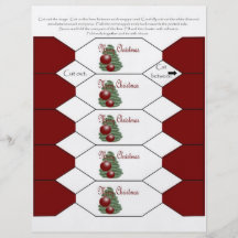 WEIHNACHTSverzierung Flyerdruck