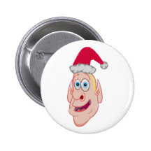 Weihnachtswichtel christmas elf button