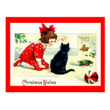 Weihnachtswünsche Postkarte