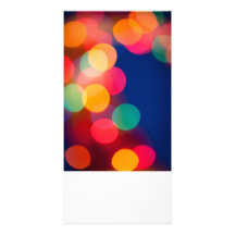 Weihnachtszuckerstange Bokeh Photo Grußkarte