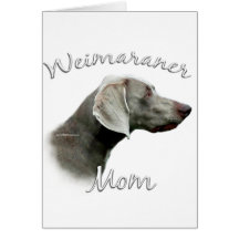Weimaraner Mamma 2 Karte